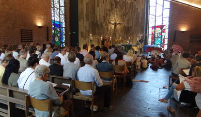 St. Gabriel-Kirche - Copyright: KG Hamburg Volksdorf