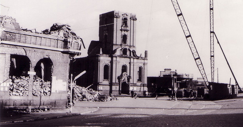 Trinitatiskirche Altona nach 1945