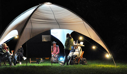 Pavillon im Licht - Copyright: Joceline Berger-Kamel