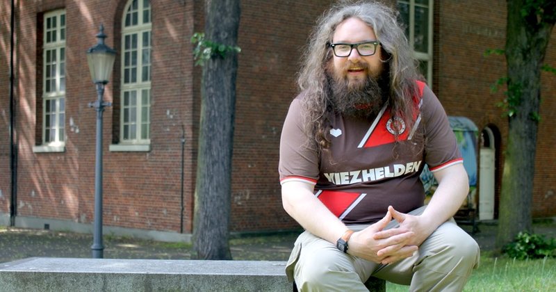 Hat sein kleines Paradies gefunden - St. Pauli-Küster Philippe Köster