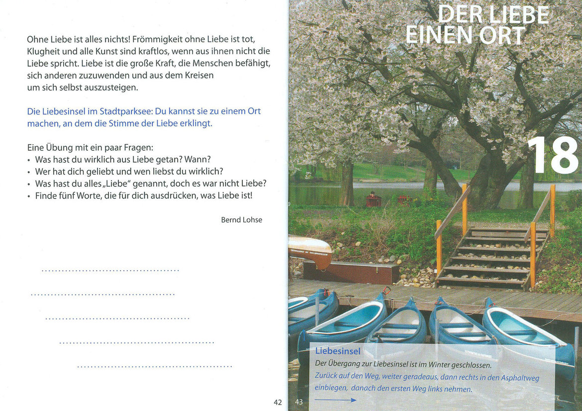 Der Liebe einen Ort