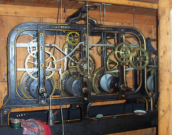 Uhrwerk St. Pankratius Ochsenwerder - Copyright: Simone Vollstädt