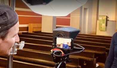 Making of einer Folge 15 Minuten Gottesdienst on Tape - Copyright: INNER CITY CHURCH