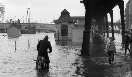 Sturmflut 1962 - Copyright: © Holger Ellgaard, CC BY-SA 3.0