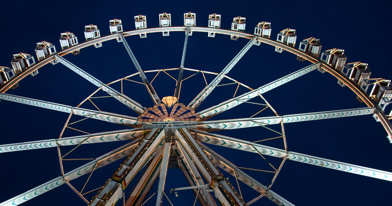 Riesenrad auf dem Hamburger Dom
