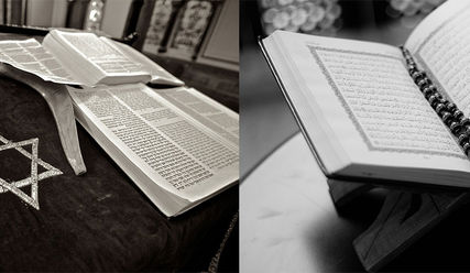 Religiöse Symbole von Judentum und Islam - Copyright: © Lizenz Pixabay