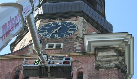 Auf dem Weg nach oben