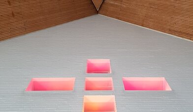 Wandkreuz - Copyright: Gaby Grün