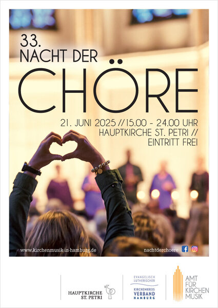 - Copyright: Amt für Kirchenmusik Titelmotiv Nacht der Chöre - Copyright: Amt für Kirchenmusik
