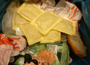Maultaschen im Muell