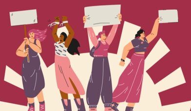 Feministische Kämpfe - Copyright: Canva