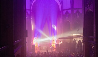 Metalkonzert in der Kirche - Copyright: © Nacht der Kirchen / Thomas Krätzig