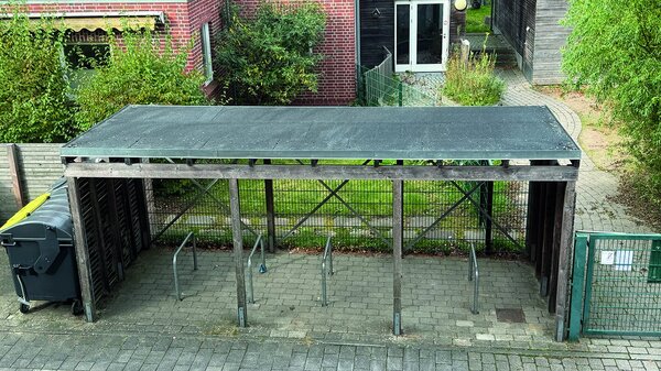 Fahrradunterstand - Copyright: Hago Michaelis