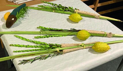 Symbol in einer Synagoge - Copyright: Dr. Michaela Will