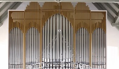 Die Baumhoer Orgel - Copyright: Christuskirche Pinneberg
