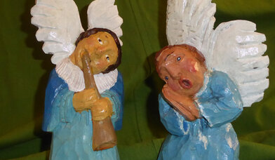 musizierende Engel - Copyright: Irmgard Busemann