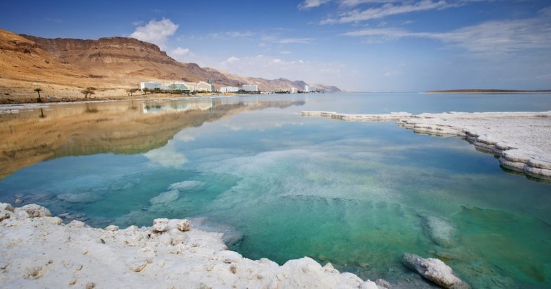 Auch ans Tote Meer führt die Reise