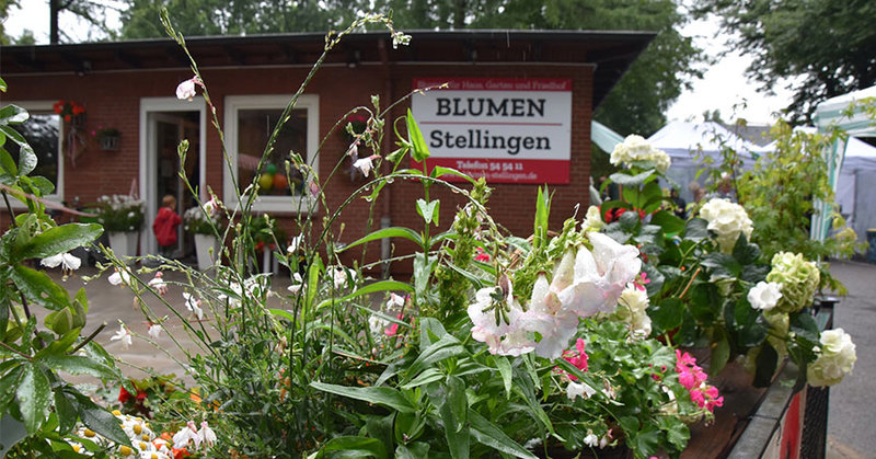 Die neuen Verkaufsräume von "Blumen Stellingen" sind nun leichter für Laufkundschaft auffindbar. - © Monika Rulfs