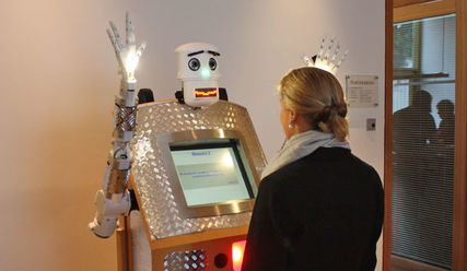 Segensroboter Bless U2 'bei der Arbeit' - Copyright: © Hagen Grützmacher