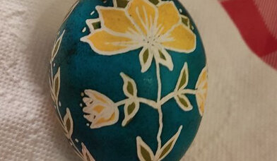 Ukrainische Pysanka-Ostereikunst - Copyright: Privat