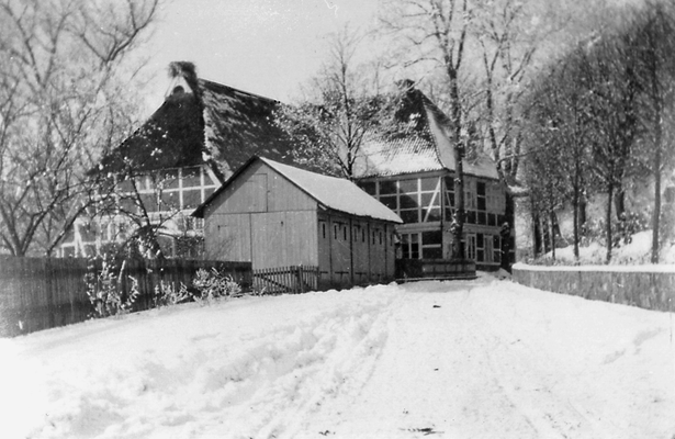 Pastorat Ochsenwerder vor 1945, noch mit Wirtschaftsteil