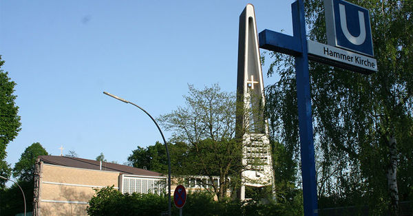 Nach der Hammer Kirche ist eine eigene U-Bahnstation in Hamburg benannt. - © epd  - Copyright: epd