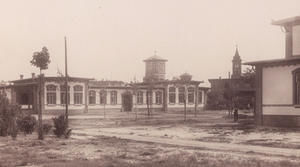Irrenanstalt Langenhorn, 1901: Während des Zweiten Weltkrieges erfolgten von hier Abtransporte von mehr als 4000 Patientinnen und Patienten in Verwahr- und Tötungsanstalten der Euthanasie  Quelle: Staatsarchiv Hamburg - Copyright: Staatsarchiv Hamburg