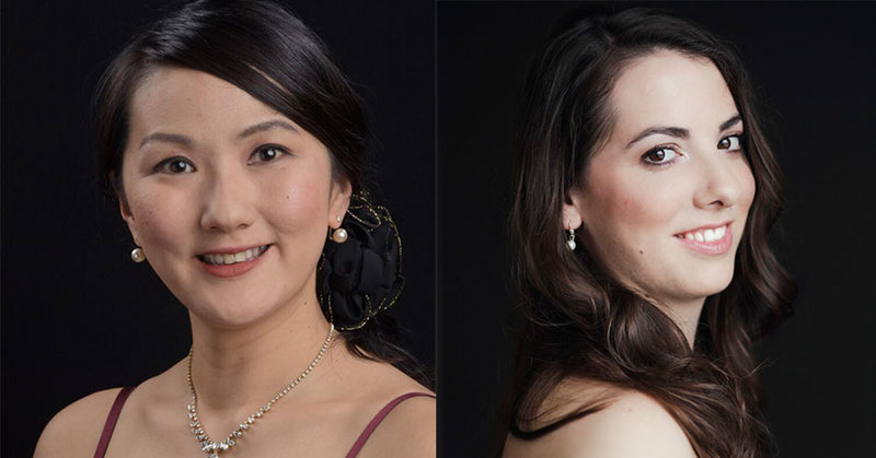 Keiko Enomoto und Christine Witting, die beiden Solistinnen der Konzerte in Harksheide und Langenfelde