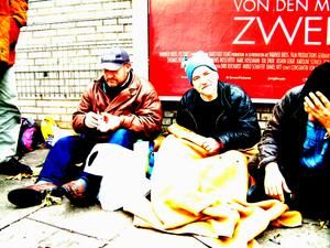 Wohnungslose in Hamburg