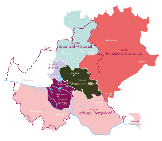 Kirchenkreis Hamburg-Ost Propsteien
