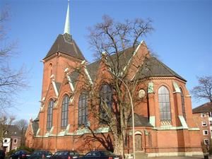 Die Friedenskirche in Eilbek