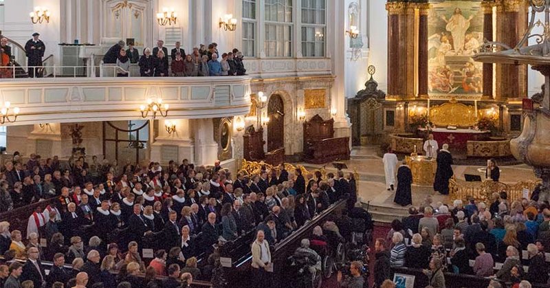 500 Jahre Reformation – Jubiläumsgottesdienst in der Hauptkirche St. Michaelis © Nordkirche