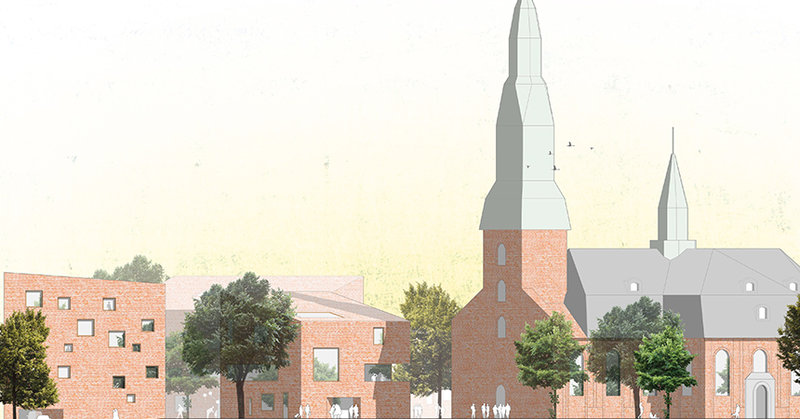So könnte es aussehen – Neubau um die Altonaer Trinitatiskirche @ konsalt