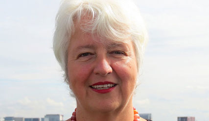 Pastorin Corinna Schmidt ist geistliche Leiterin des Ökumenischen Forums Hafencity. - © Ökumenisches Forum Hafencity - Copyright: Ökumenisches Forum Hafencity