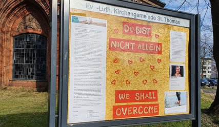 Schautafel St. Thomas Kirche - Copyright: © Hagen Grützmacher