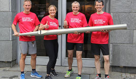 Das Staffelteam - © K. Geister - Copyright: K. Geister