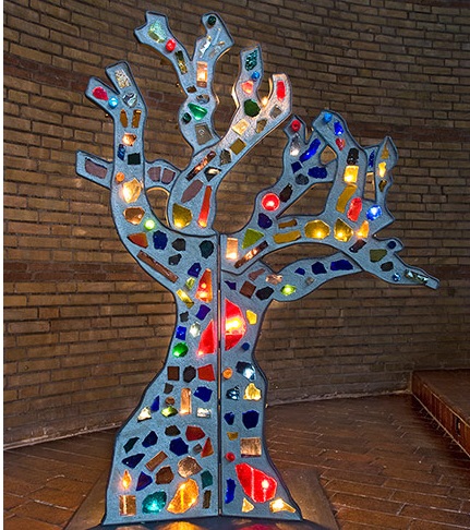 Beleuchteter Lichterbaum