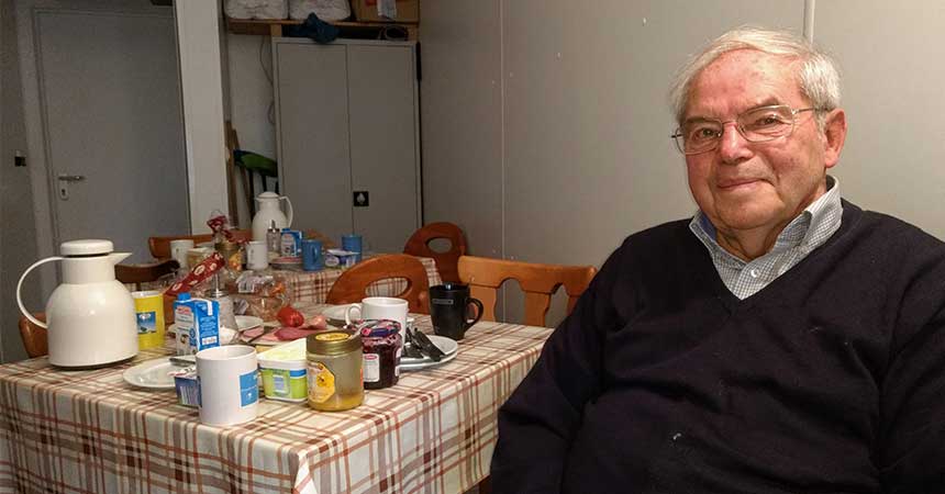 Frühstück für Zwölf – Heinz Naber engagiert sich für Obdachlose